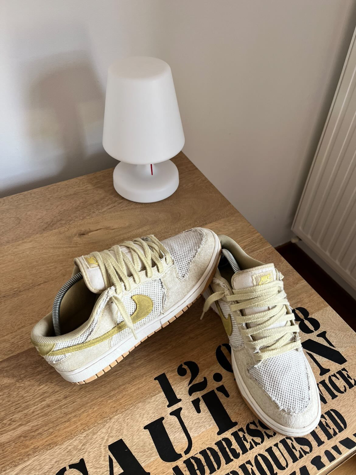 Nike Dunk après nettoyage