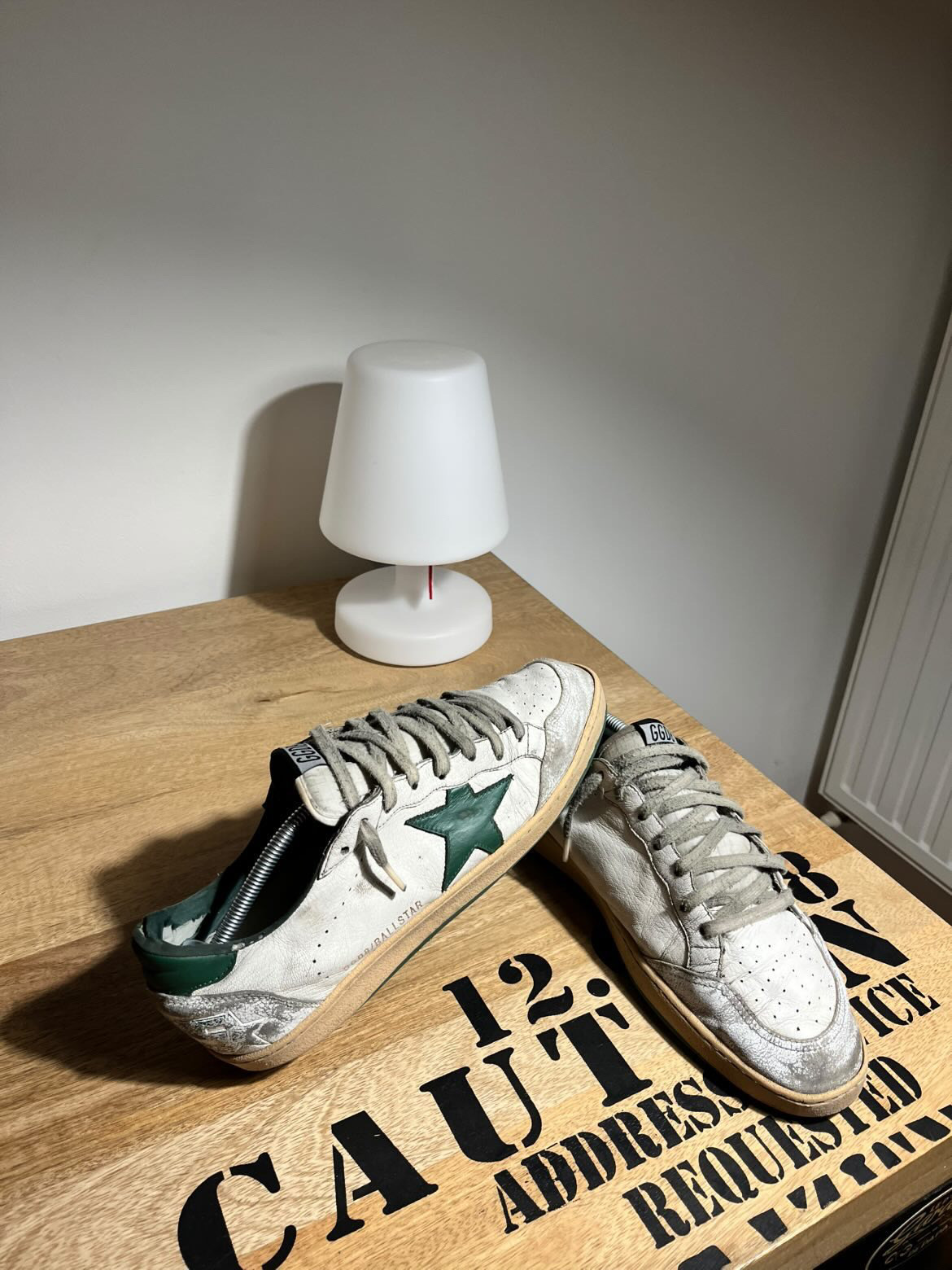 Golden Goose Ball Star après nettoyage