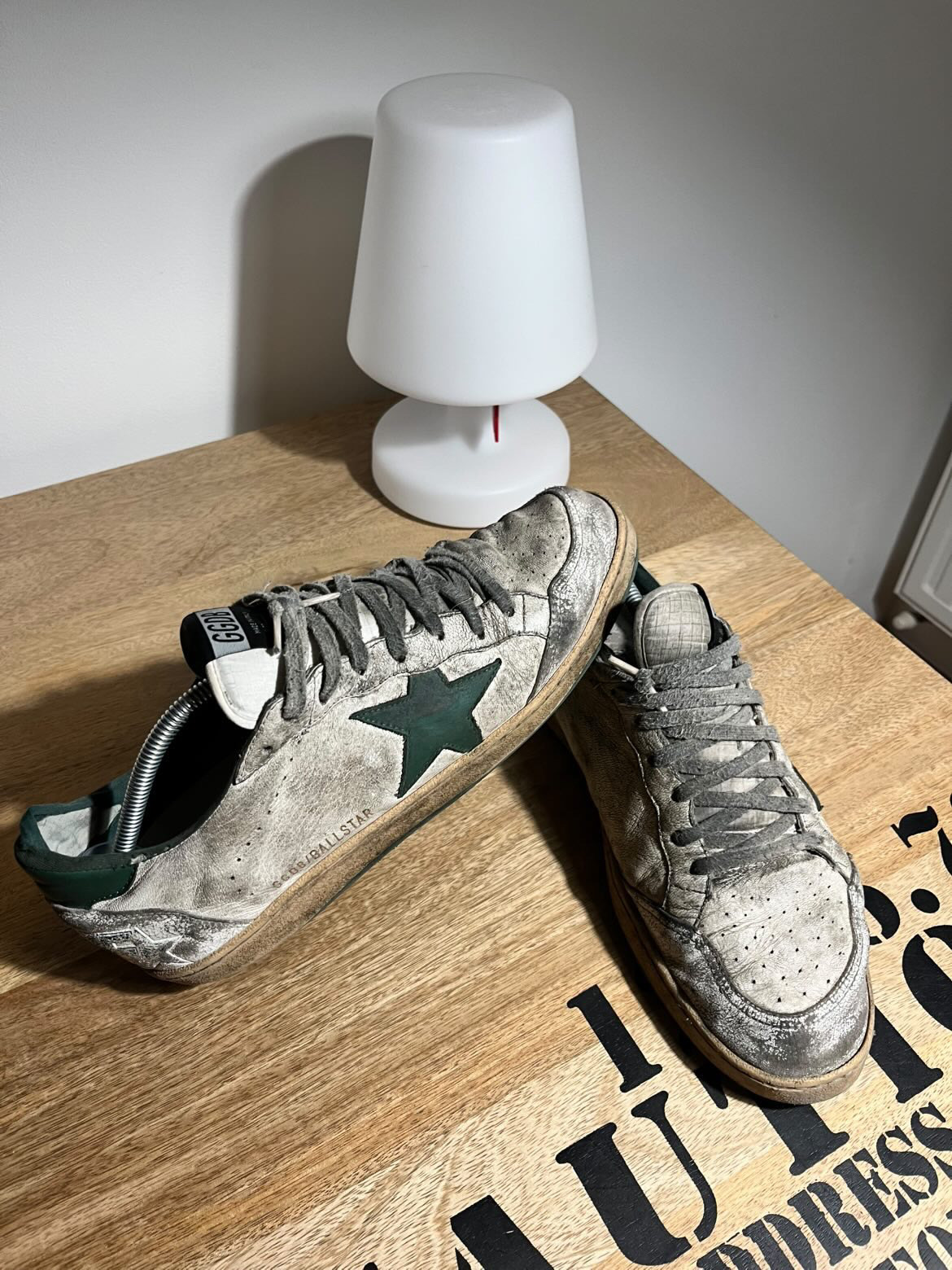 Golden Goose Ball Star avant nettoyage